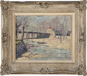 February Maryland, Bridge And Snow