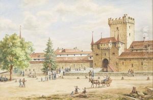 Das...golatten Oder Aarbergerthor by Adolf Methfessel