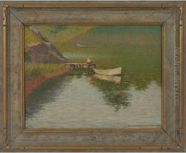 The Lone Fisherman - view 1