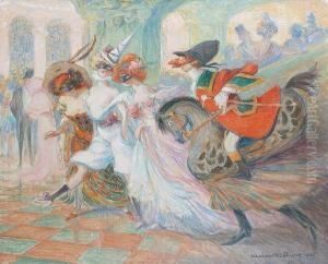 Le Bal Masque by Lucien Metivet