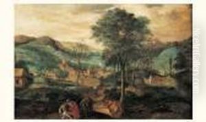 Le Bon Samaritain by Cornelis Massys