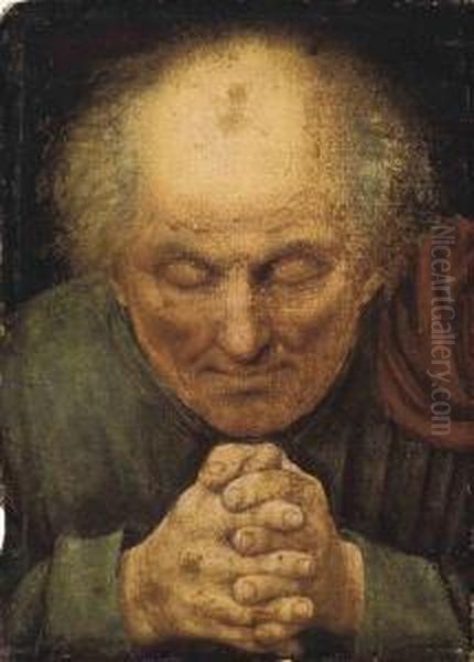 Metsys A Monk In Prayer - view 1