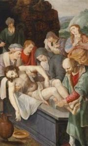 The Entombment Of Christ by Jan Massys
