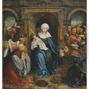 The Adoration Of The Magi by Quinten Metsys