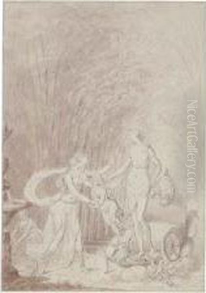 Venus And Psyche - view 1