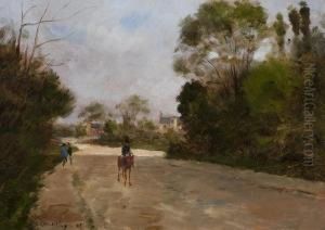 Rider On Horseback by Louis Mettling