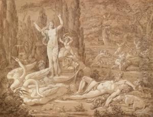 Venus Und Adonis by Conrad Martin Metz