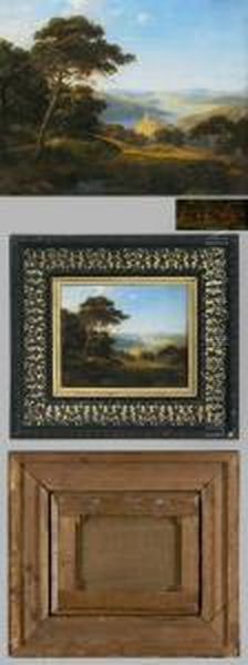 Weite Romantische Fluslandschaft - view 1