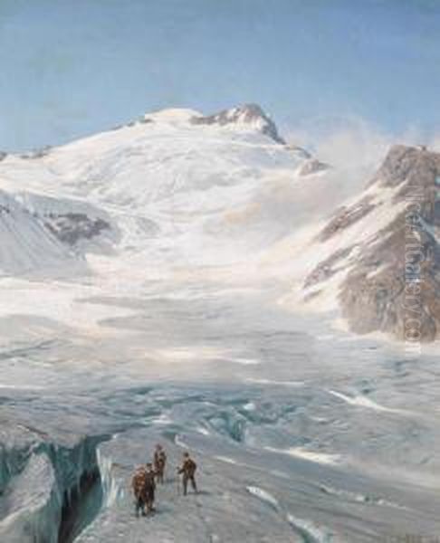 On The Glacier - view 1