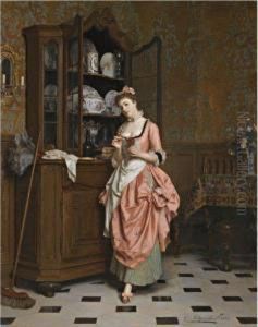 The Aperitif by Emile Pierre Metzmacher