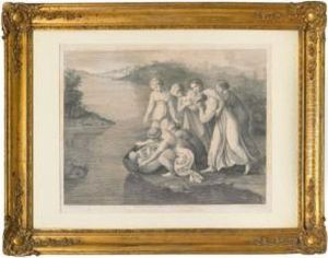 The Finding Of Moses by Joseph Charles Meulemeester