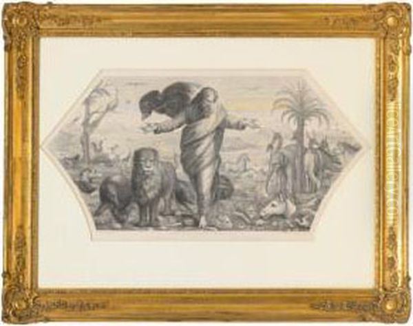 God Creating The Animals - view 1