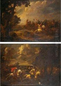 Choque De Caballeria by Pieter Meulenaer