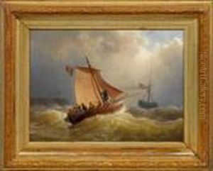 Einschiffen In Ostende by Hermann Mevius