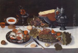 Still Life With Fruits by Hans Georg Meyer