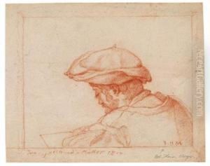 Portrait Des Kupfersteches Johann Gotthard Von Muller