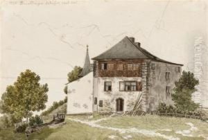 Das Schlosschen Beroldingen by Johann Jakob Meyer