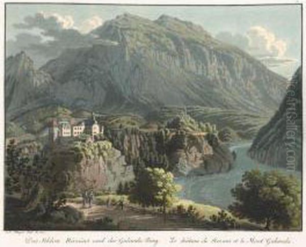 Die Bergstrassen Durch Den Kanton Graubunden Nach Dem Langen- Und Comersee - view 1