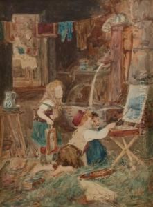 The Art Class by Meyer Georg von Bremen