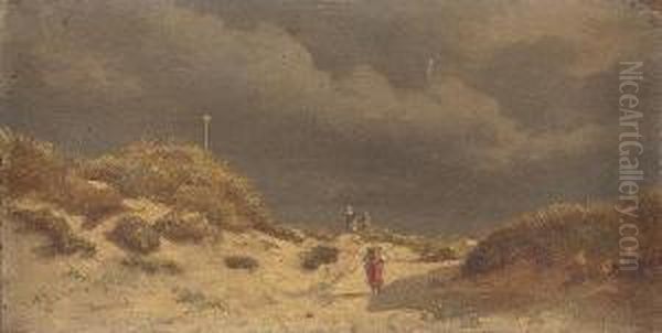 Fischerinnen In Den Dunen - view 1