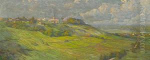 Hessische Landschaft Mitkirchdorf by Hans Meyer-Kassel