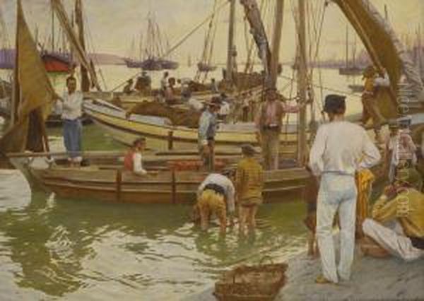 Fischer Im Hafen - view 1