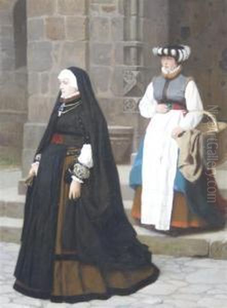 Lady And Maid - view 1