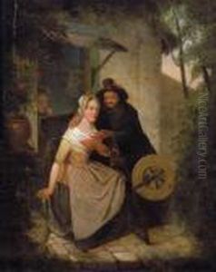 Der Verfuhrer by Friedrich Edouard Meyerheim