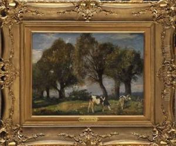 Vaches Sous Les Arbres - view 1