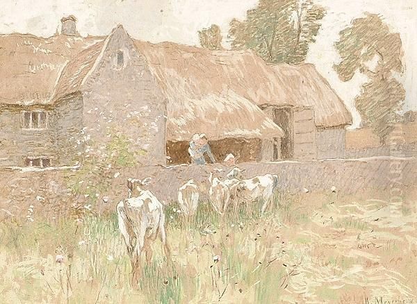 Feeding The Calves - view 1