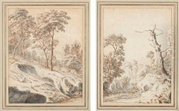Paire De Paysages - view 1