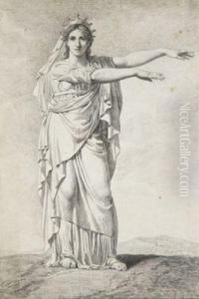 Polymnie, Muse De L'eloquence - view 1
