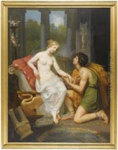 Helen And Paris by Charles Meynier