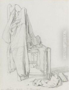 Study Of Clothing Draped On A Chair