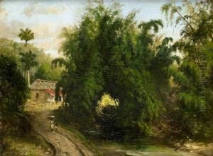 Rural Scene Near Havana, Cuba by Pierre Toussaint F. Mialhe