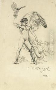 Diana The Huntress by Ivan G. Miasoedov
