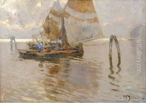 Barche Di Pescatori by Giuseppe Miceu