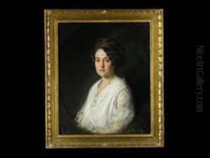 Frauenportrait by Oscar Michaelis