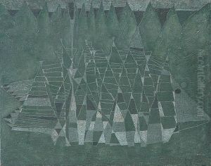Kompozycja Zielona by Franciszek Michalek