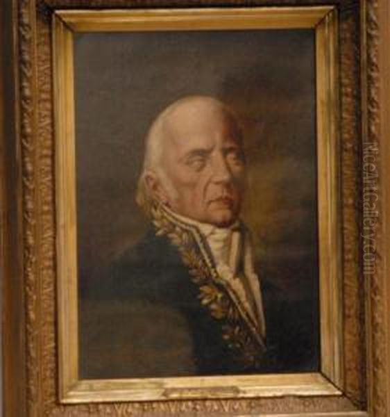 Portrait Of Jean Baptiste Pierre Antoine De Monet Chevalier De La Mark - view 1