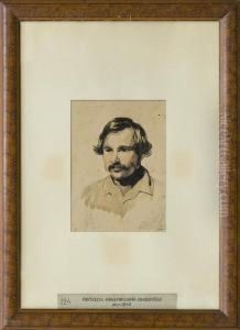 Maksymilian Oborski's Portrait by Piotr Michalowski