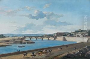 Vue Du Pont De Saint-cloud Sous Le Consulat