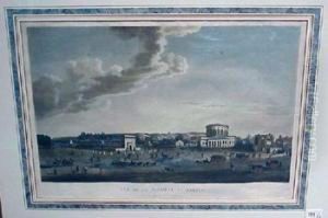 Vue De La Barriere St. Martin And Vue De La Barriere De Passy by Francois Damame Demartrais Michel