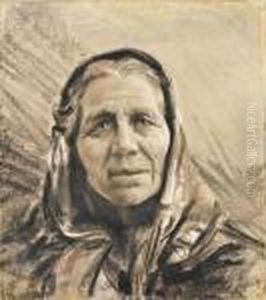 Volto Di Contadina Abruzzese