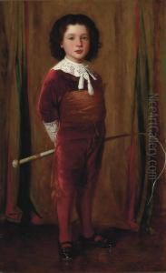 Portrait Of Charles Stewart Mann by James Coutts Michie