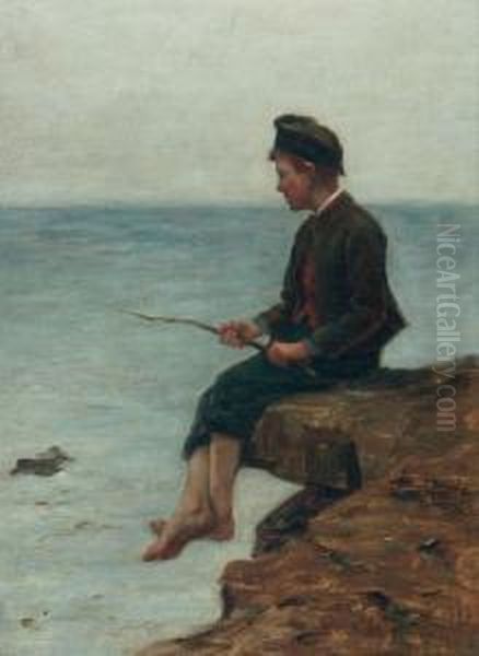 A Young Fisherman. - view 1