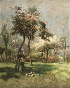 Normandy Orchard by James Coutts Michie