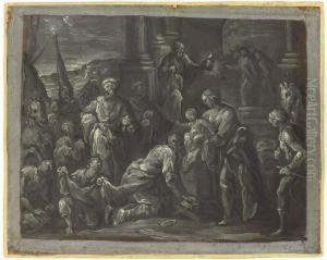 The Adoration Of The Magi by Andrea Michieli (see Vicentino)