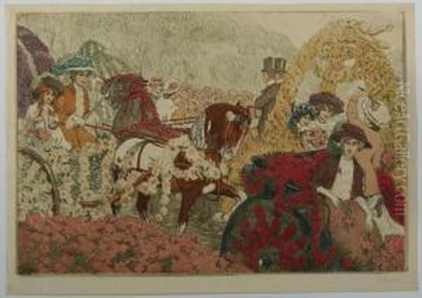 Original-farblithografie - view 1