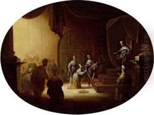 Das Salomonische Urteil by Jan-Christiansz. Micker